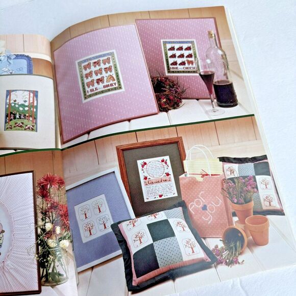A Little French Pantry Quilting CrossStitch Iron On Book Vanessa-Ann Collection - Picture 9 of 11